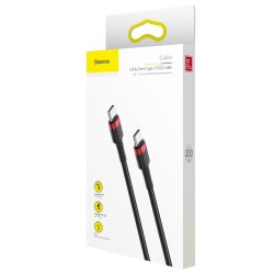 USB-C Kabel 2m - Sort