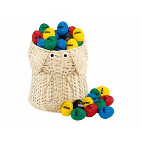 Nino - Elefantkurv med 50 stk. assorteret Rytmeg / Rasleg