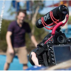 RDE VideoMic GO til DSLR-kamera