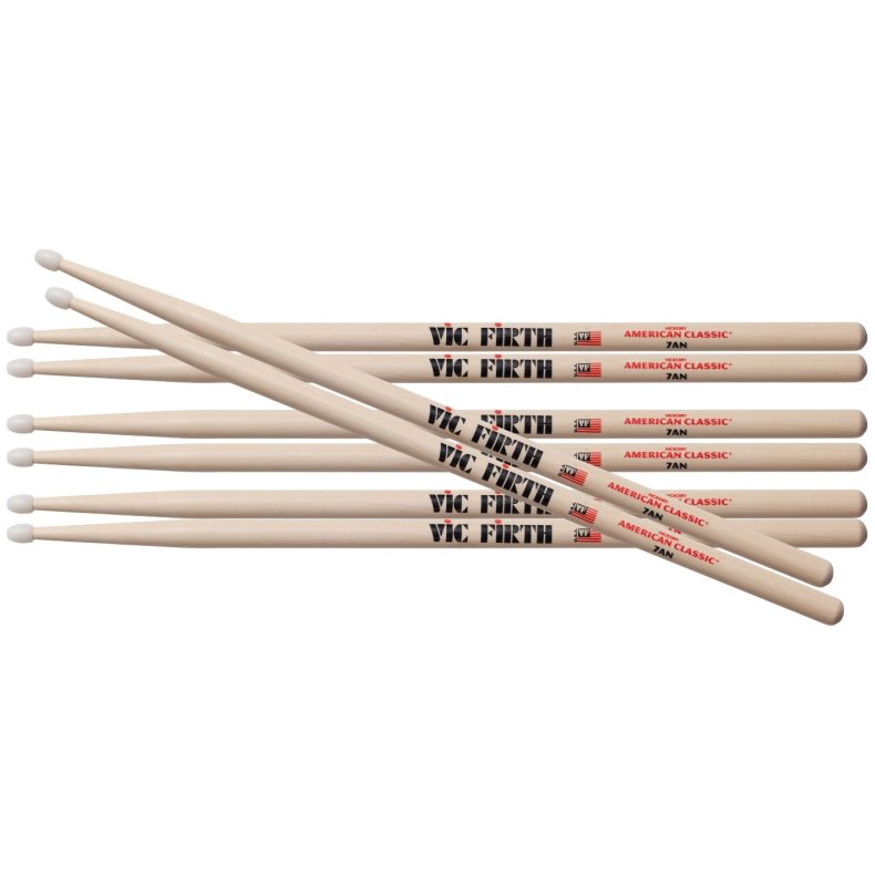 Vic Firth 7AN American Classic Nylon Tip Value Pack