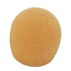 Vindhtte til 9mm mikrofon kapsel - Beige (10 Pack)