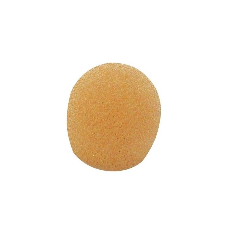 Vindhtte til 9mm mikrofon kapsel - Beige (10 Pack)