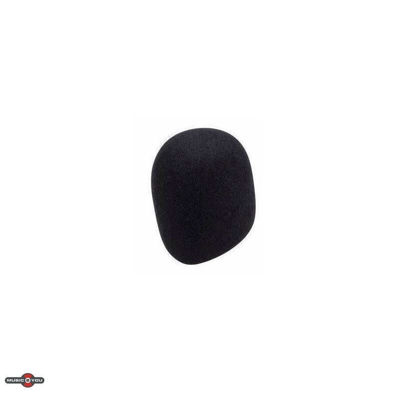 Vindhtte til 9mm mikrofon kapsel - Sort (10 Pack)