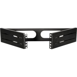 Vg Monterings Rack Bjle 19" / 2Unit - Sort