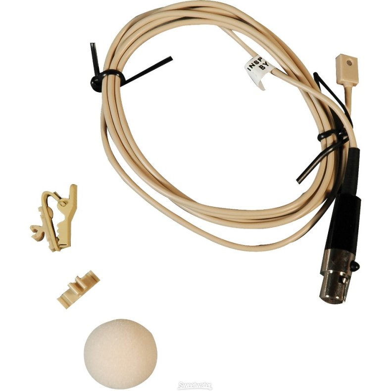 Shure WL93T Lavalier / Knaphuls-mikrofon - Beige