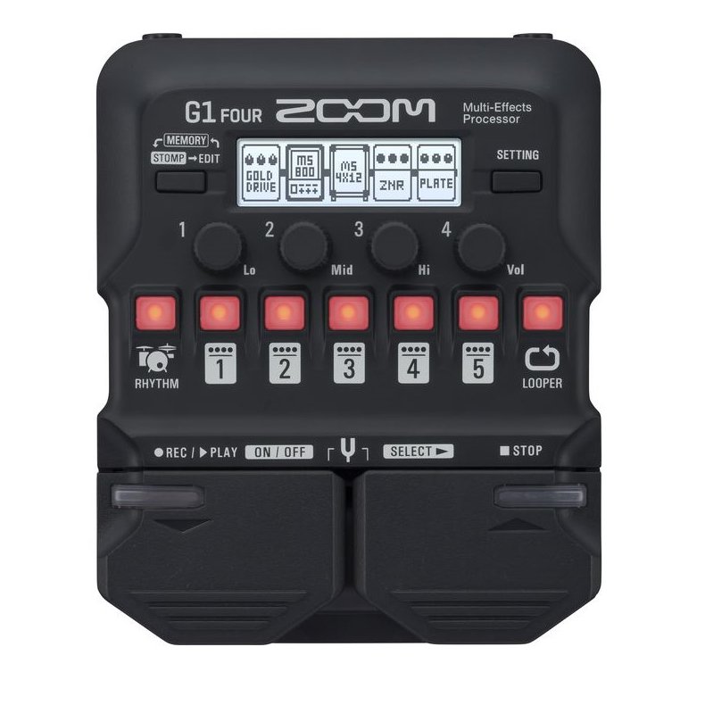 Zoom G1 FOUR Multi-effekt pedal