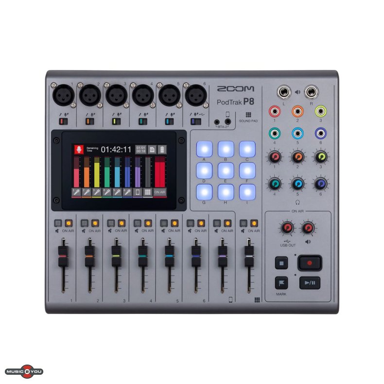 Zoom Podtrak P8 Podcast recorder