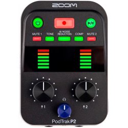 Zoom PodTrak P2 Podcast Recorder