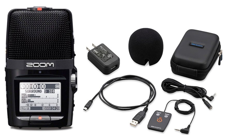 Zoom H2n Bundle med tilbehørspakke Music2you