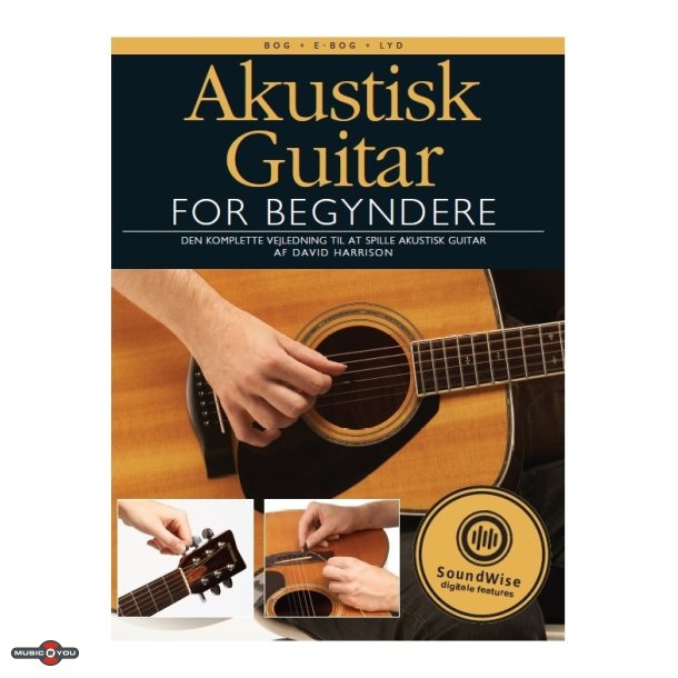 Akustisk Guitar for begynder ( Bog / E-bog / Lyd )