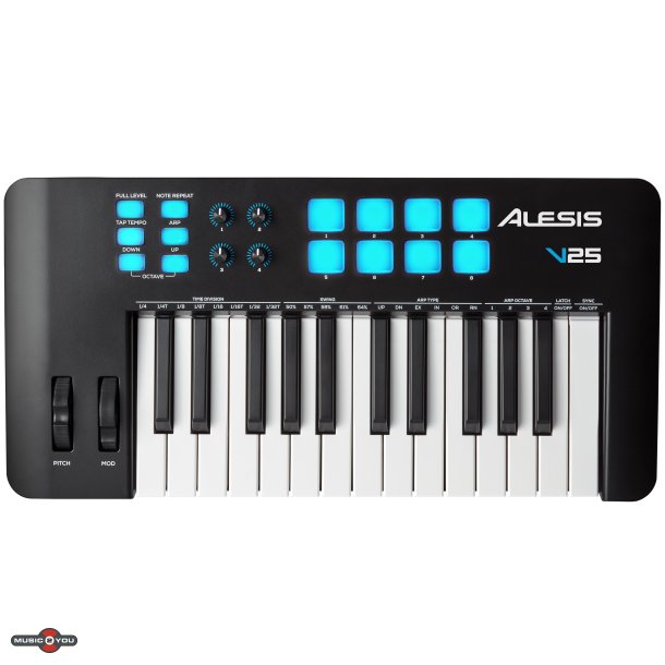 Alesis v25 MKII MIDI keyboard
