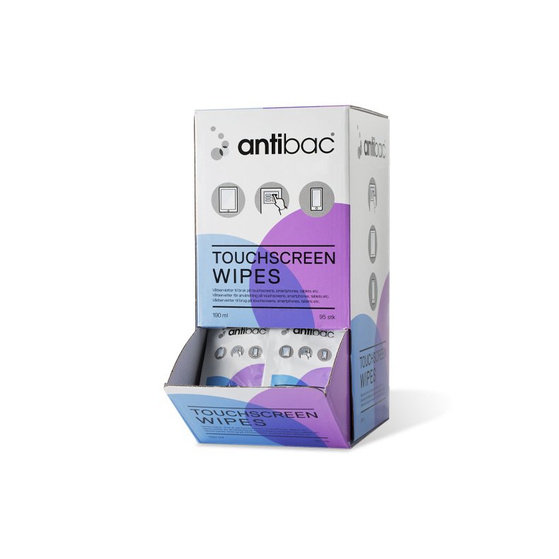 Antibac Touchscreen Wipes