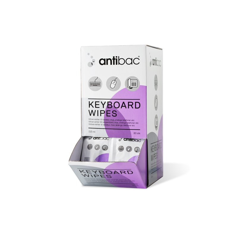 Antibac Keyboard Wipes