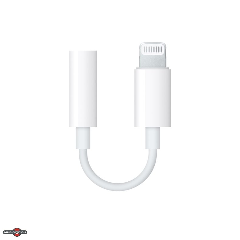 Original Apple Lightning til 3.5 mm Hovedtelefon Adapter