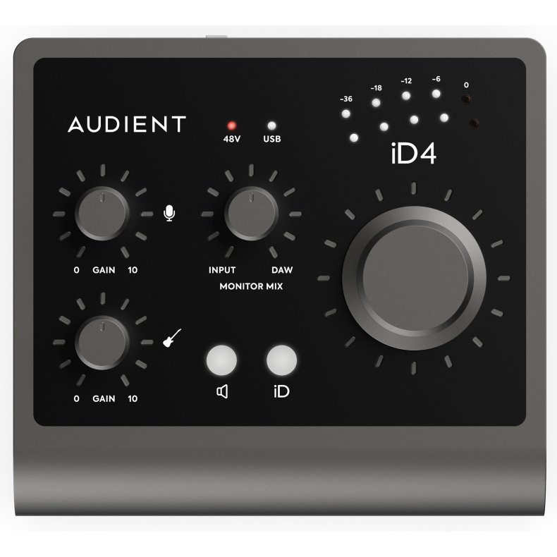 AUDIENT iD4 MkII - 2in/2out Audio Interface