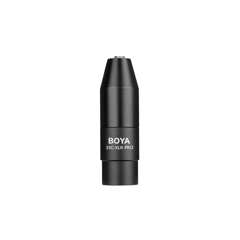 Boya 35C-XLR-PRO Minijack 3,5mm TRS - 3pol XLR han Power adaptor