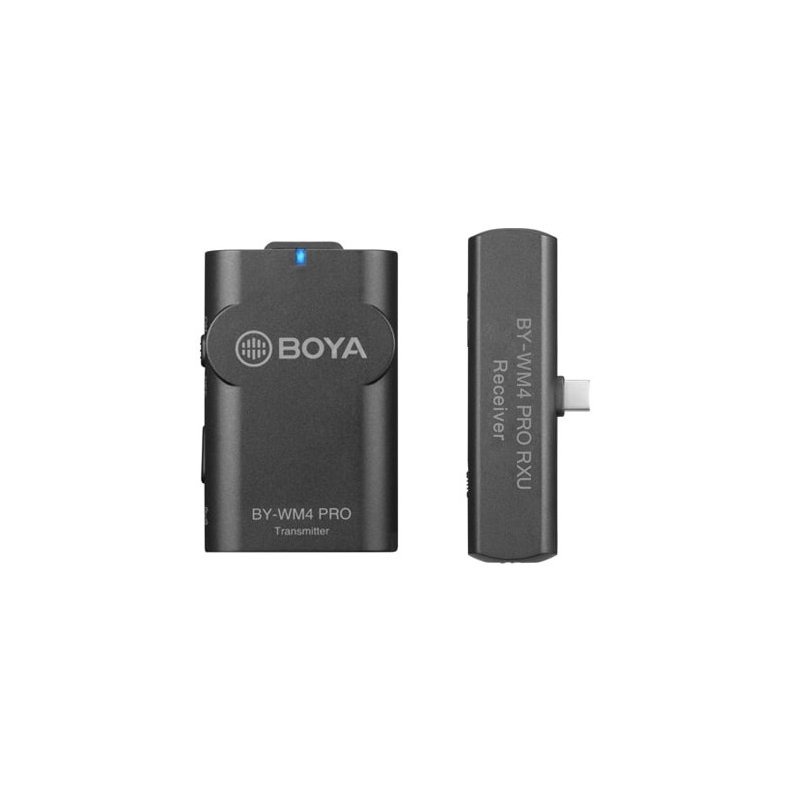 Boya WM4-K5 Trdls 2,4 GHz st til Android og USB-C enheder