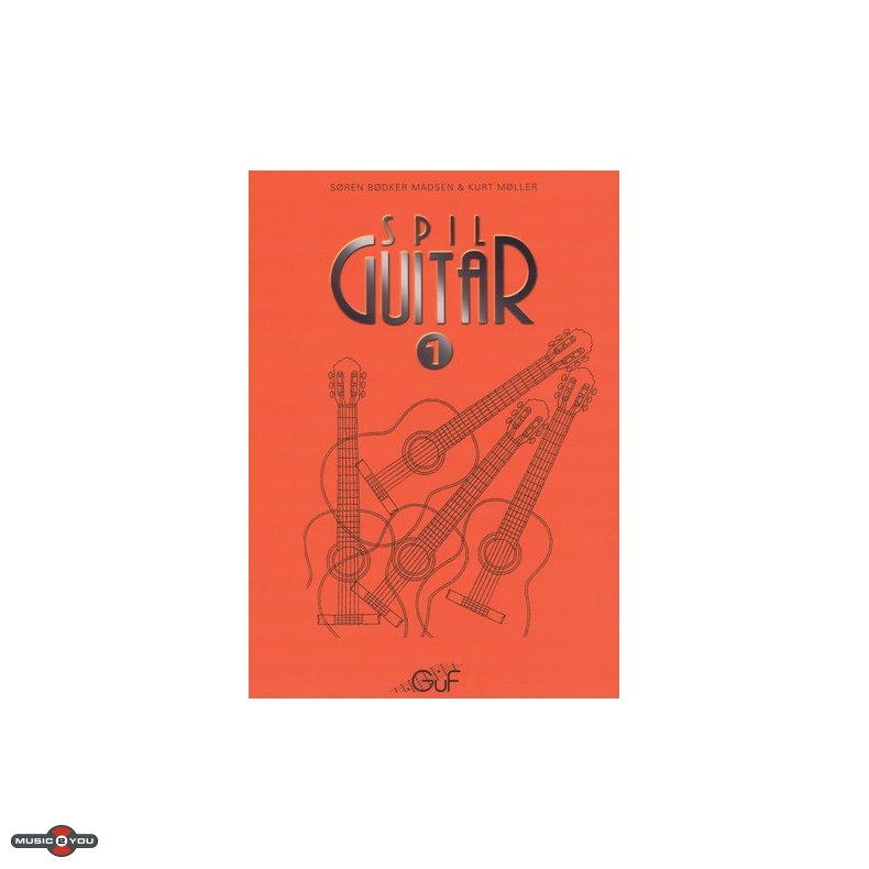 Spil guitar 1 med CD af Sren Bdker