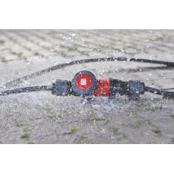 CEE 5P Stikprop 400V 3-faset - 63A - Sort IP67