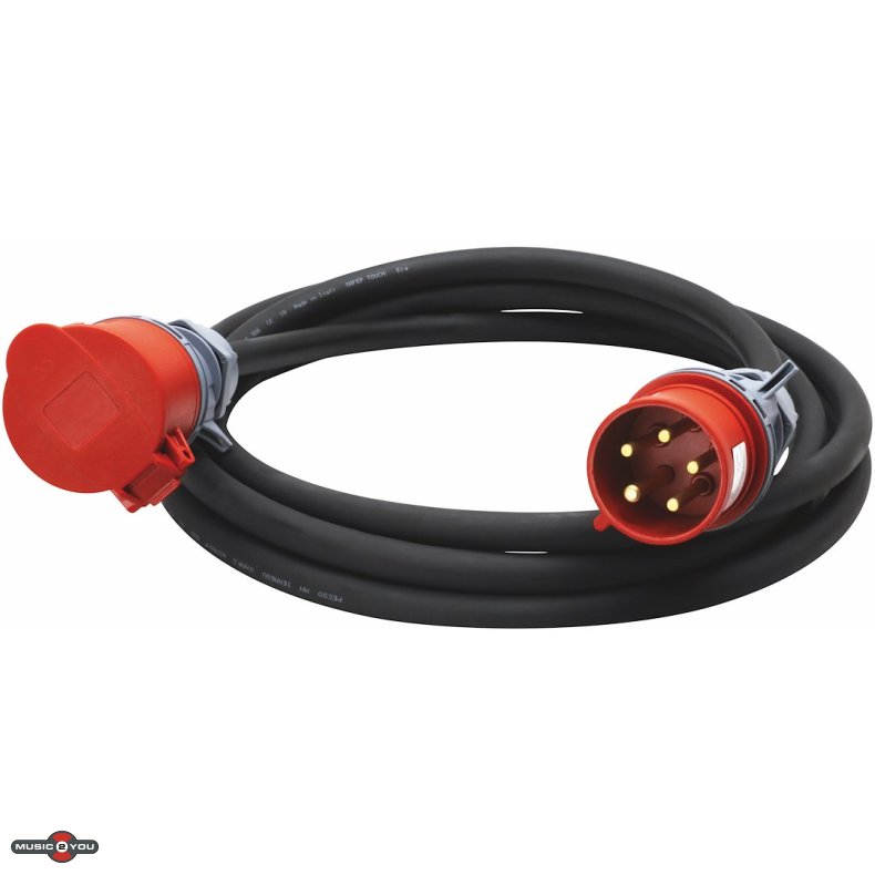 CEE Forlngerkabel - 400V 3-faset - 32A