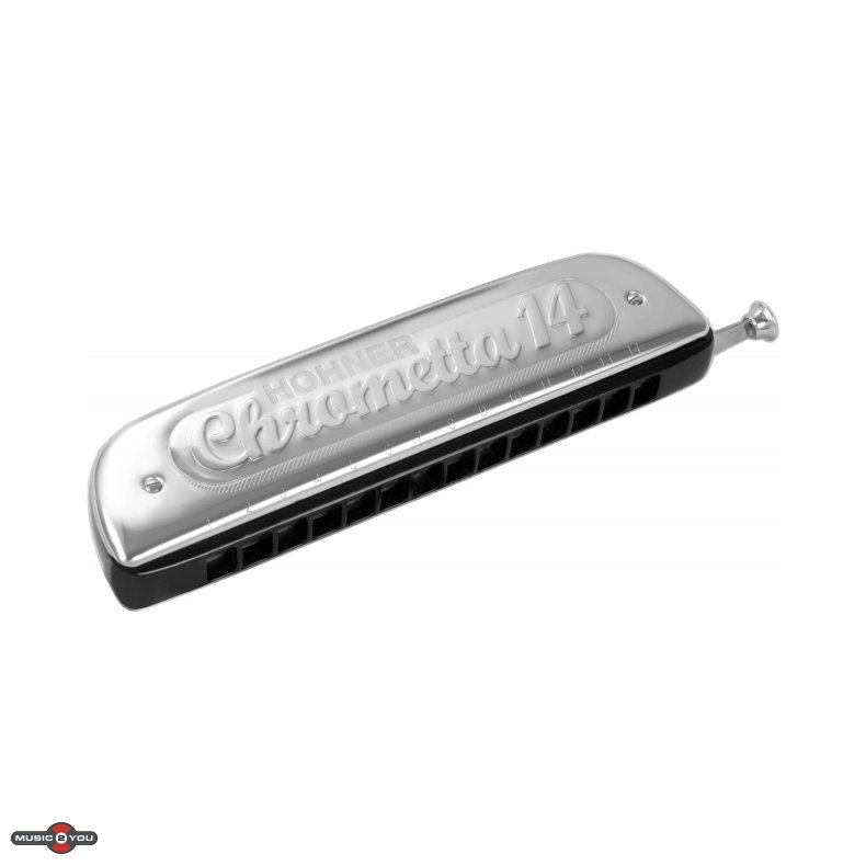 Hohner 257/56 Super Chrometta14 C Mundharpe