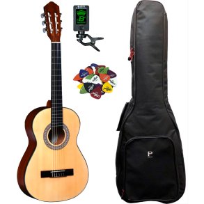 Santana Classical 17 Klassisk 3/4 guitar Pakke - Satin