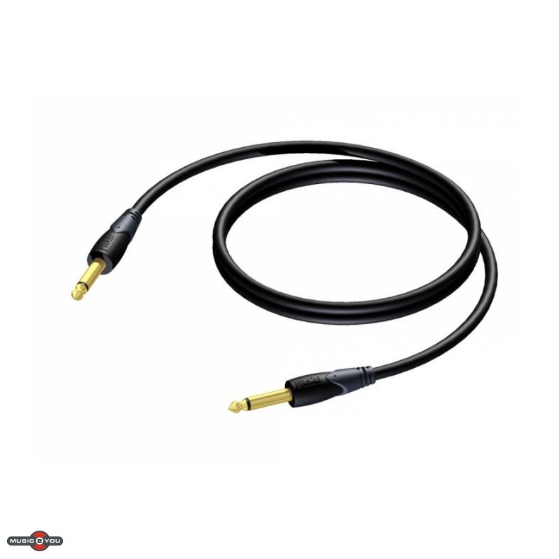 Procab CLA600 - Jack 6,3mm Han Mono instrument kabel