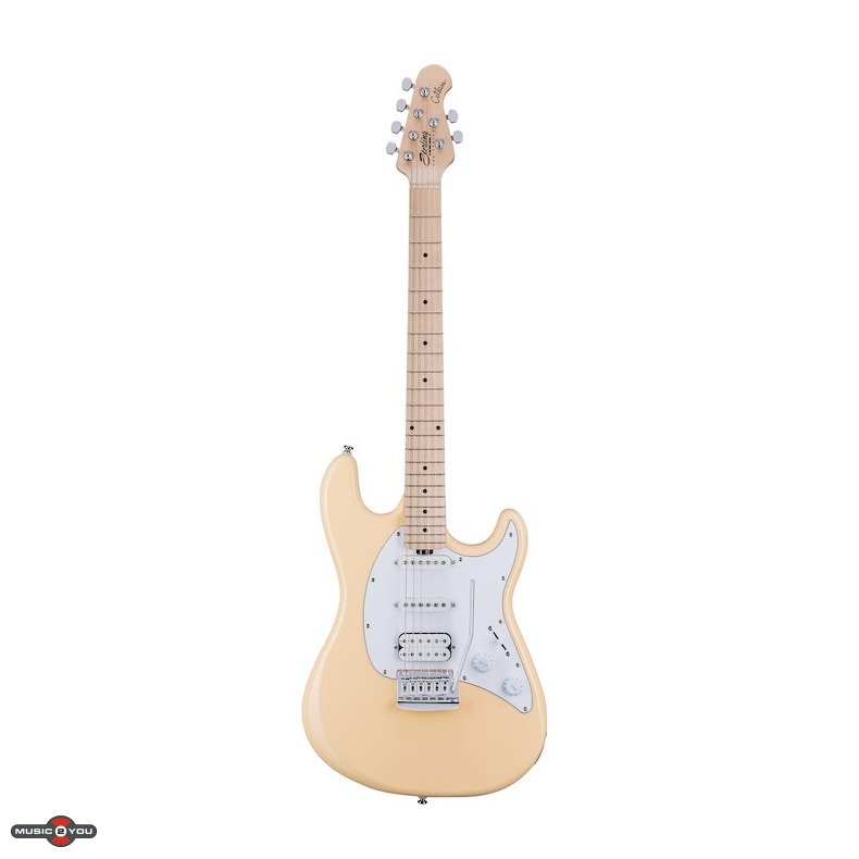 Sterling by Music Man Cutlass CT30HSS El Guitar - Vintage Cream