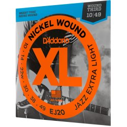 D'Addario EJ20 El-guitar strenge 0.10-0.49