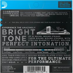 Daddario EJ21 El-guitar strenge 0.12 - 0.52