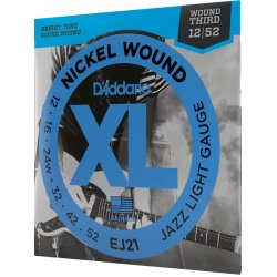 Daddario EJ21 El-guitar strenge 0.12 - 0.52