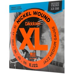 D'Addario EJ22 El-guitar strenge 0.13 - 0.56