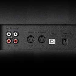 Donner DDP-400 El klaver - Sort