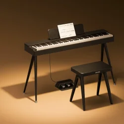 Donner Oura S100 El klaver - Sort