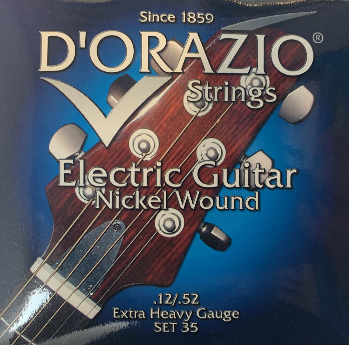 Tilbageholde præsentation afsnit El Guitar Strenge - Dorazio SET35 0.12-0.52 - Køb nu!