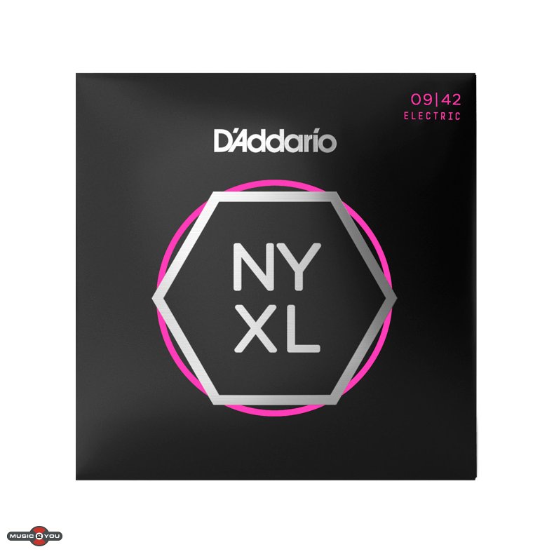 D'Addario NYXL0942 El-guitar strenge 0.09 - 0.42
