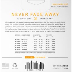 DAddario XSE1046 - Regular Light Coated - 3 pack El-guitar strenge 010-046