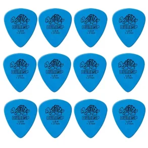 Dunlop 498P1.0 Tortex Jazz III plektre - 12 stk. pakke