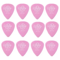 Dunlop 41P.46 Delrin 500 Standard plektre - 12 stk. pakke