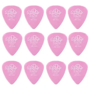 Dunlop 41P.46 Delrin 500 Standard plektre - 12 stk. pakke