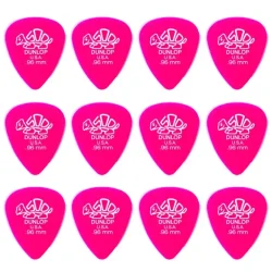 Dunlop 41P.96 Delrin 500 Standard plektre - 12 stk. pakke