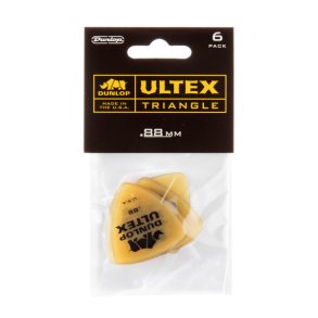 Dunlop Ultex Triangle Plektre 0,88 mm - 6 stk. pakke