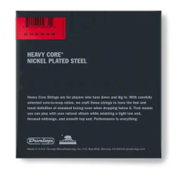 Dunlop DHCN1150 Heavy Core 11-50 - El-guitar strenge