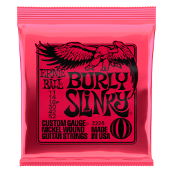 Ernie Ball 2226 Burly Slinky El-guitar strenge 011-052