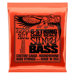 Ernie Ball 2838 Slinky Long Scale Bass 32 - 130 til 6-strenget bas