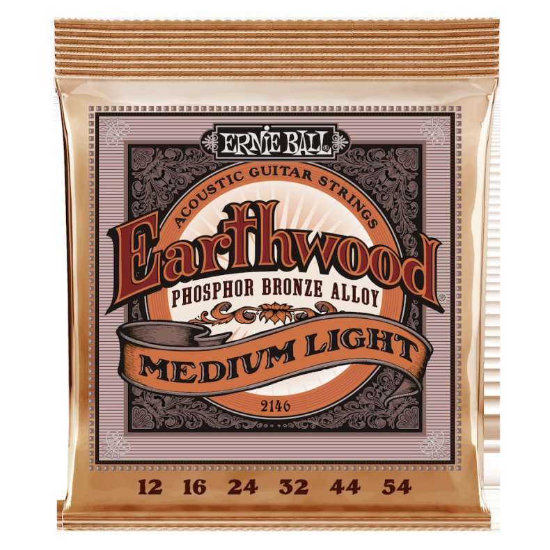 Ernie Ball 2146 Medium Light Phosphor/Bronze Acoustic western-strenge 012-054