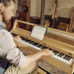 Donner Oura R300 El klaver - Light wood