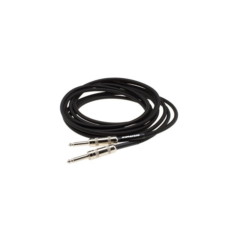 DiMarzio EP1721SSBK Instrumentkabel 6,4M - Sort