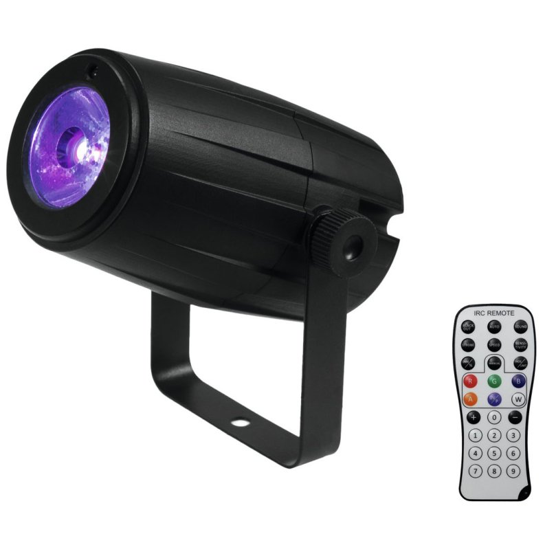 Eurolite PST-5 QCL LED Spot med remote