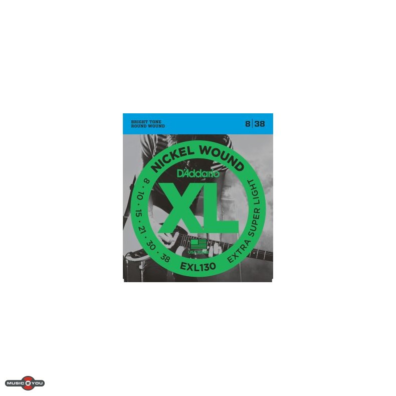 D'Addario EXL130 0.08 - 0.38